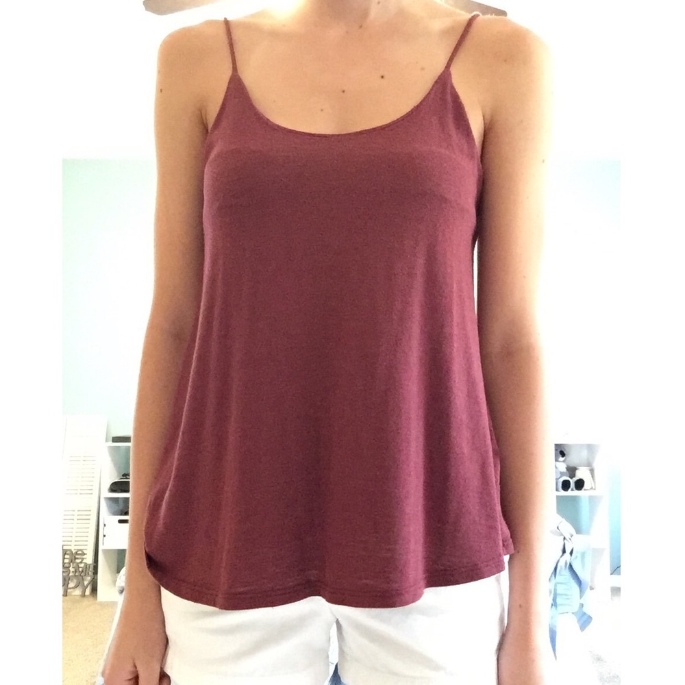 Maroon Tank - Picture 2 of 2