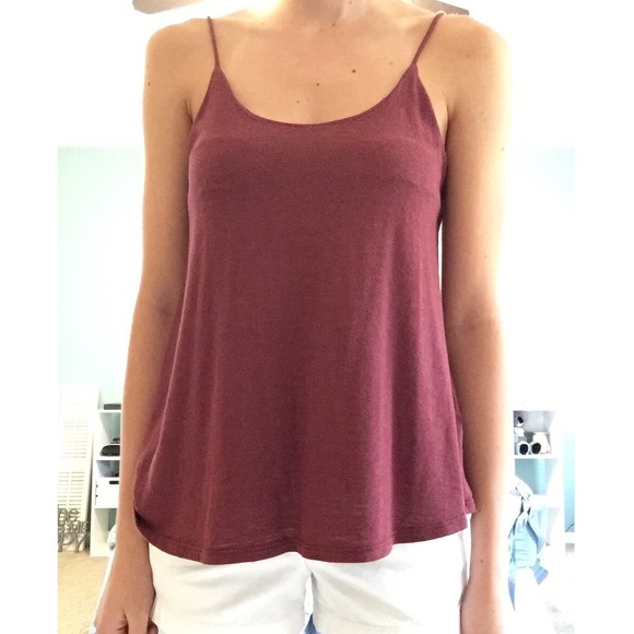 Maroon Tank - Picture 2 of 2