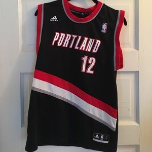 Adidas boys large Portland Trail Blazer Jersey
