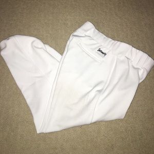 Intensity white softball pants