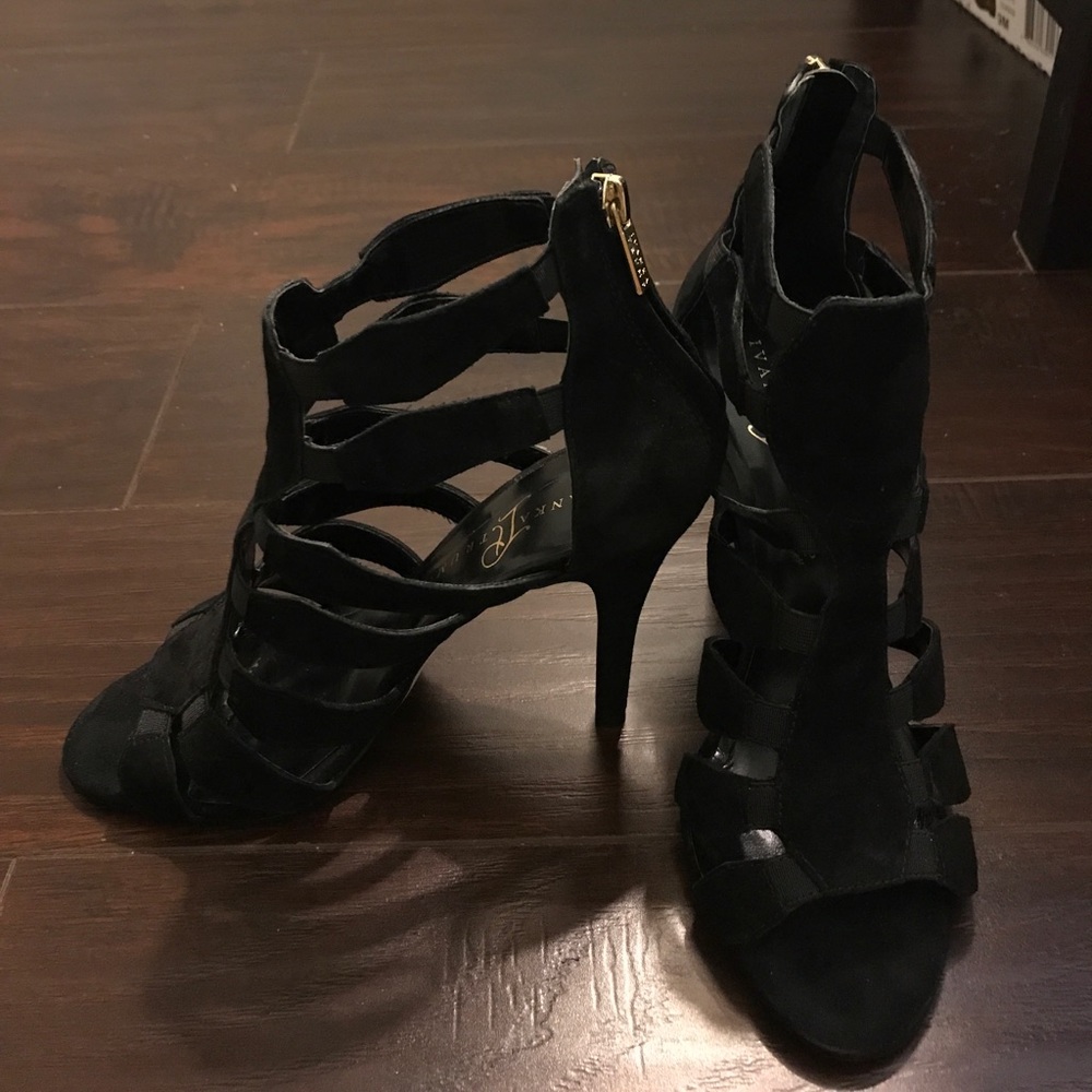 Ivanka Trump black Marjory heels