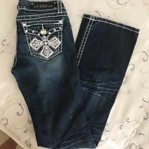 LA Idol bootcut jeans 29x34L
