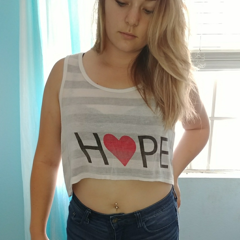 Hope crop top