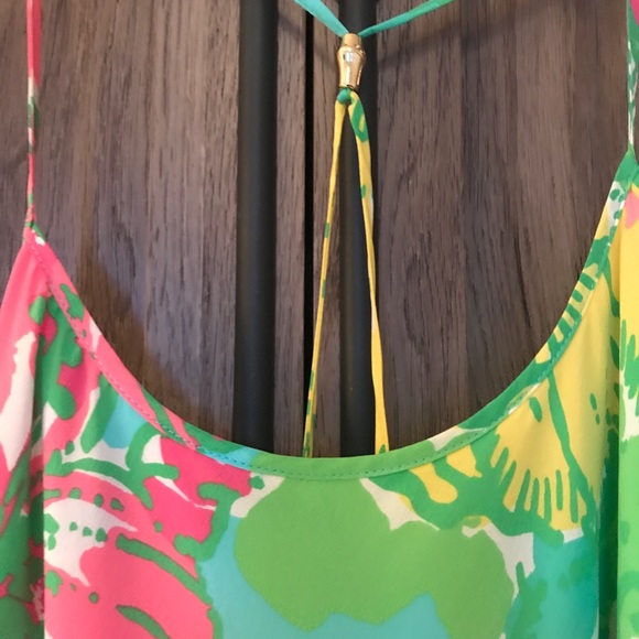 Lilly Pulitzer racerback slip dress in Big Flirt - Picture 3 of 5