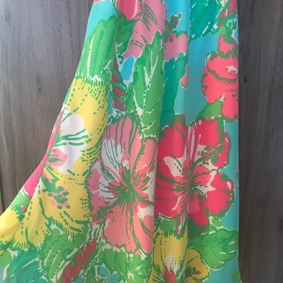 Lilly Pulitzer racerback slip dress in Big Flirt - Picture 5 of 5