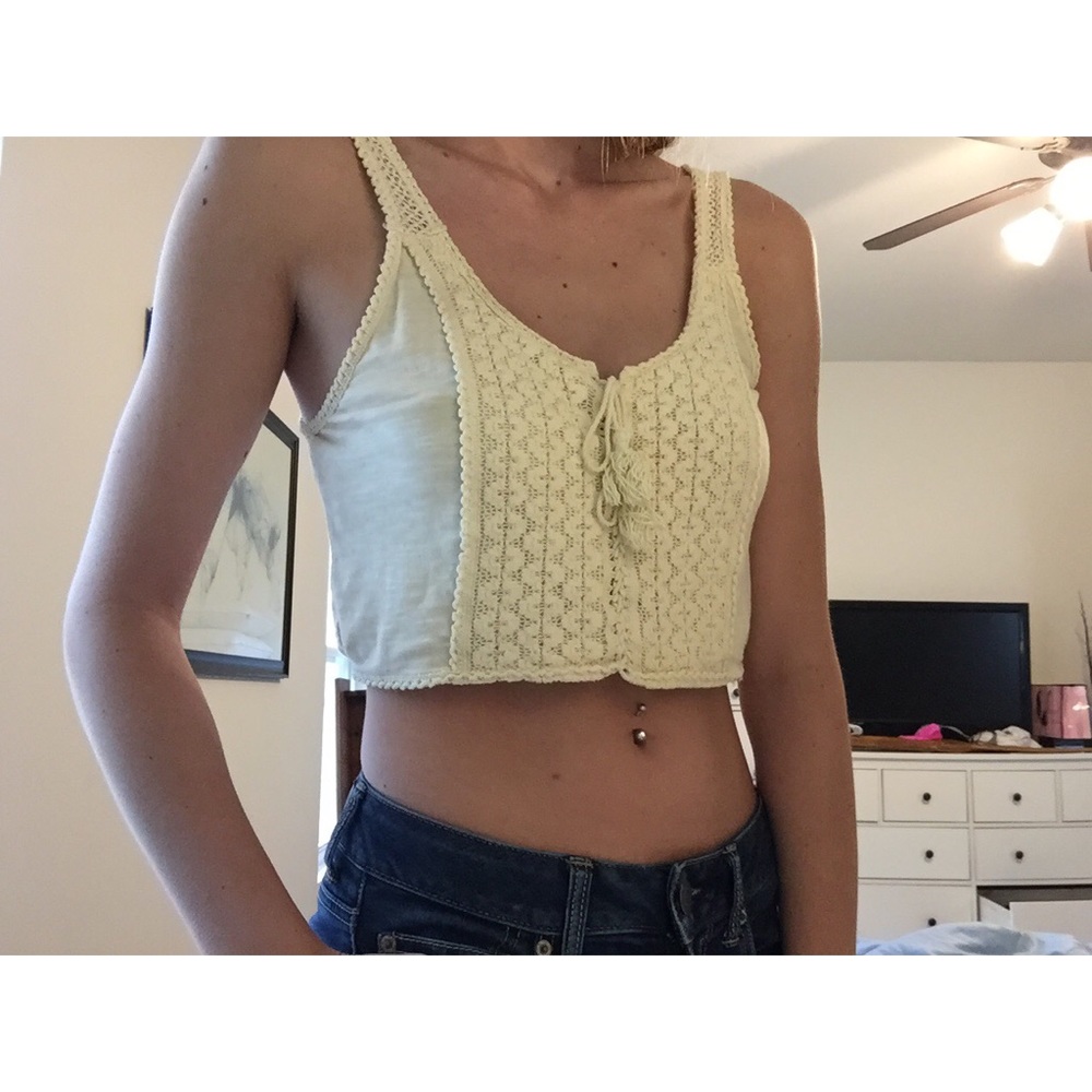 American Eagle Boho Crop Top
