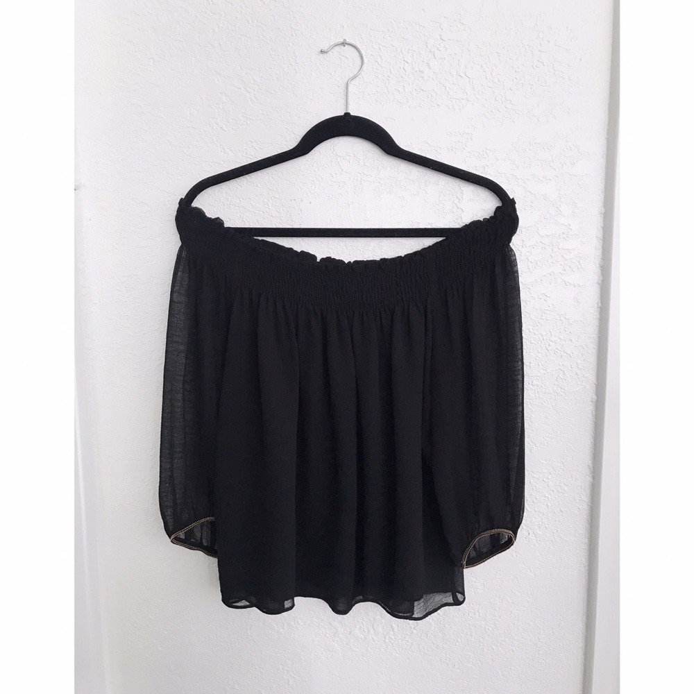 Zara Off the Shoulder Blouse