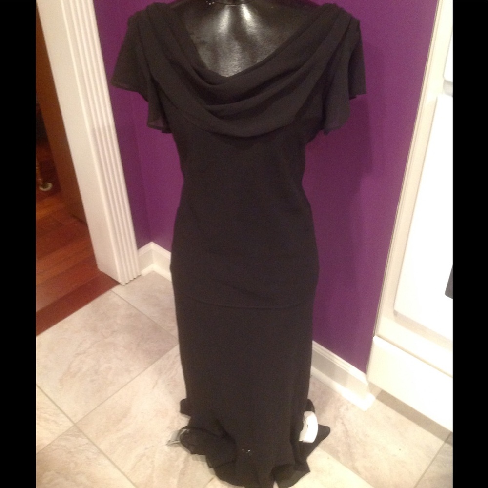 Metaphor Black 2 piece skirt set small