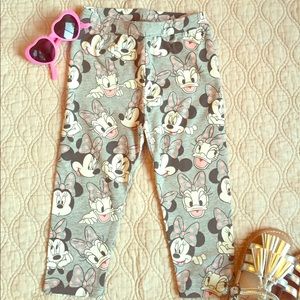 NWT GAP 2T Disney Minnie Jersey Capri Leggings