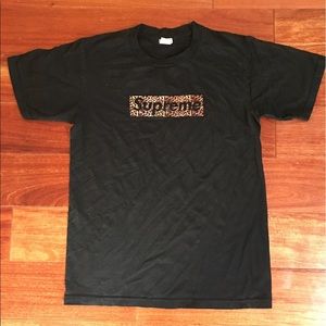 Cheetah print supreme shirt