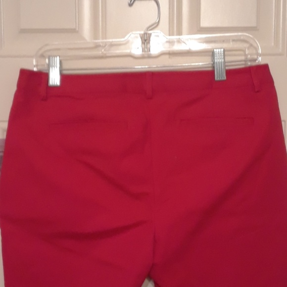 Michael Kors Red Tapered Full Length Pants - Picture 6 of 6