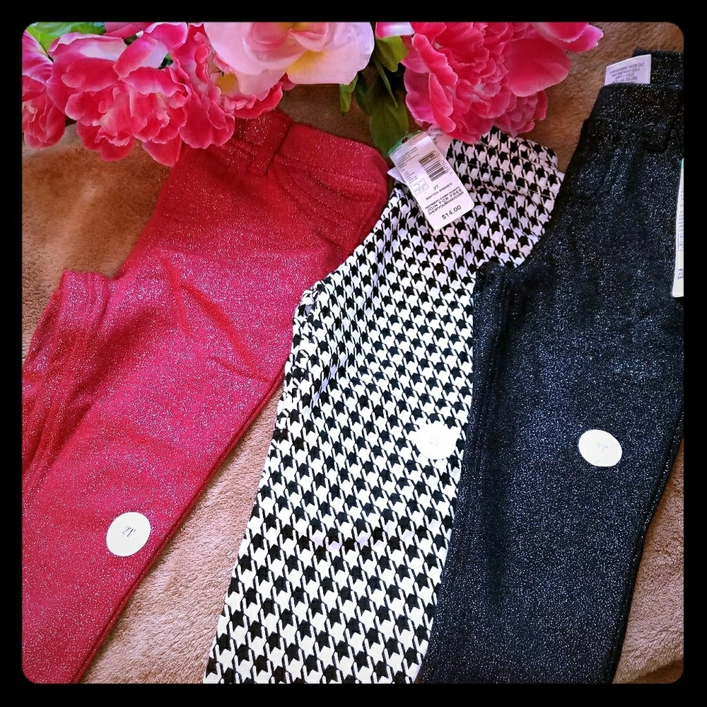Toddler Girl Jeggings *3 pair
