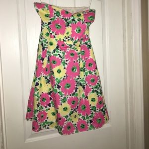 Strapless Lily Pulitzer dress