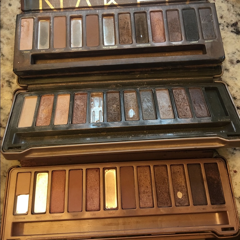 Urban Decay NAKED 3 Eyeshadow Palettes
