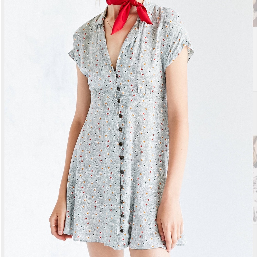 kimchi blue shirt dress