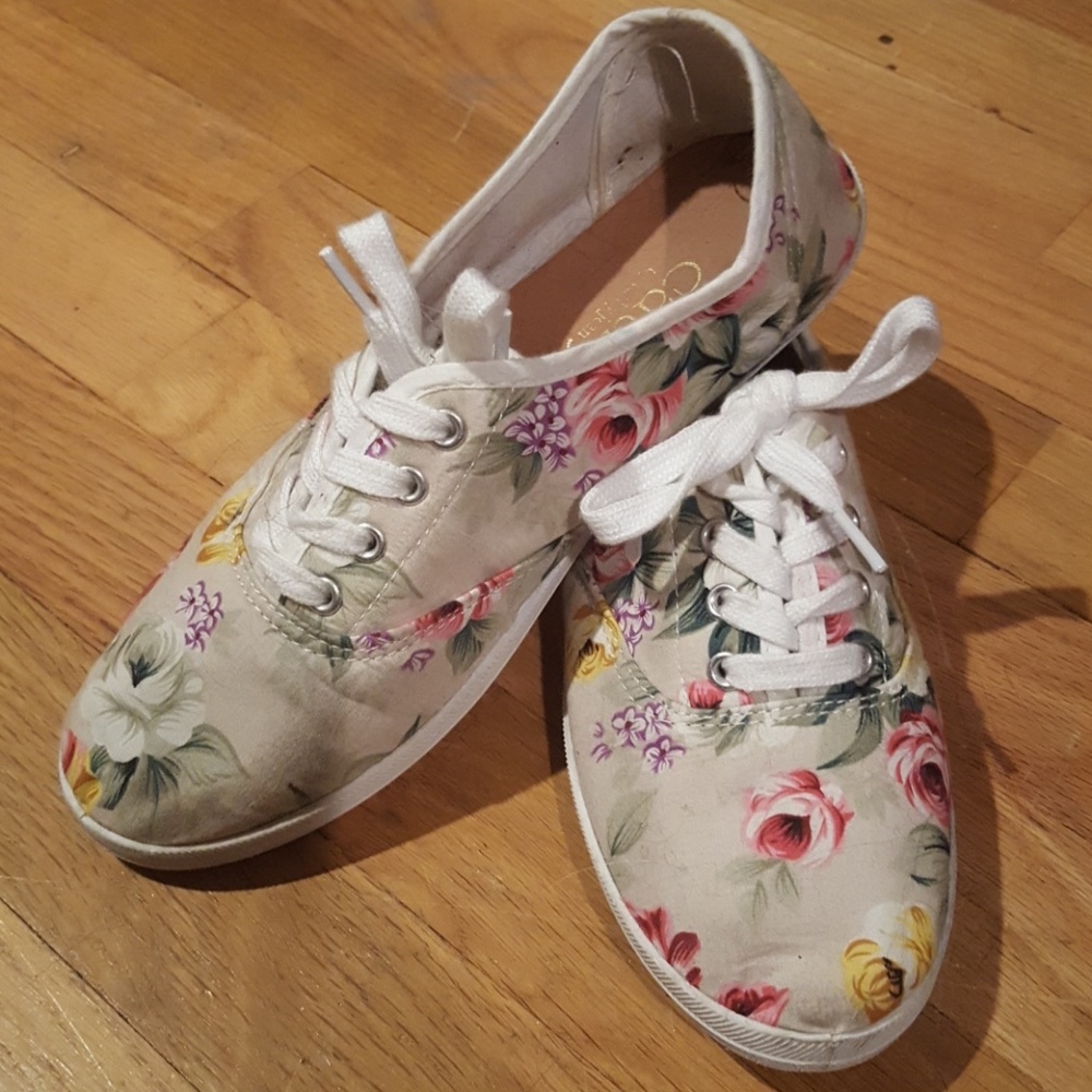 Floral Sneakers