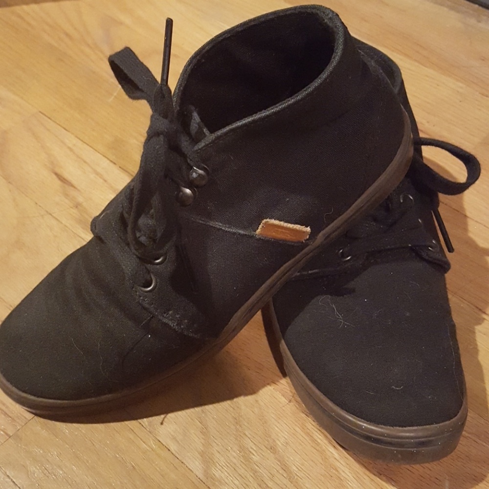 Black High Top Vans