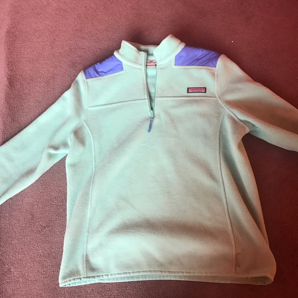 Vineyard Vines fleece quarter zip