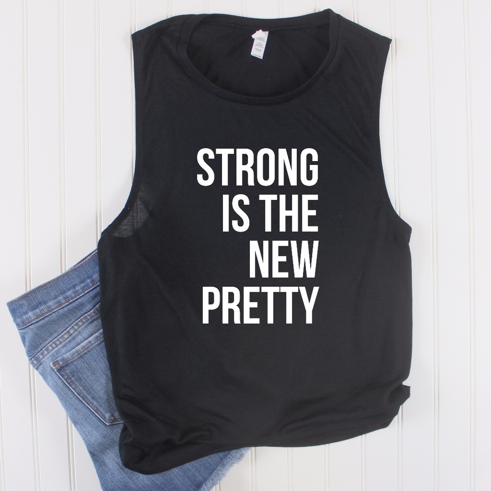 Womens Workout Tank - Muscle Tee - Graphic Tee