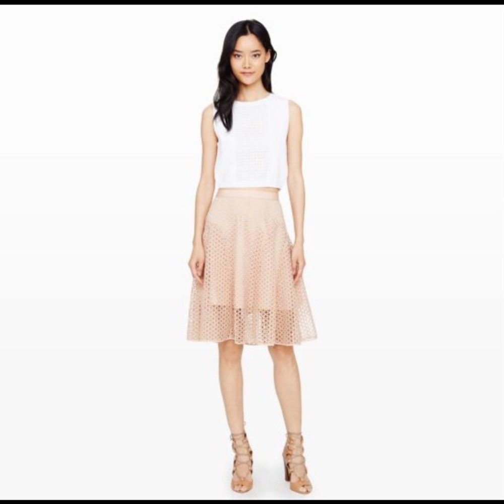 Club Monaco Light Pink Skirt