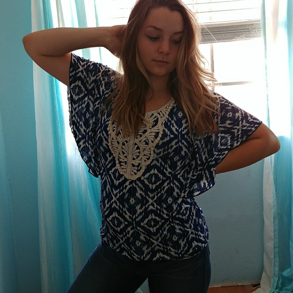 Flowing blouse