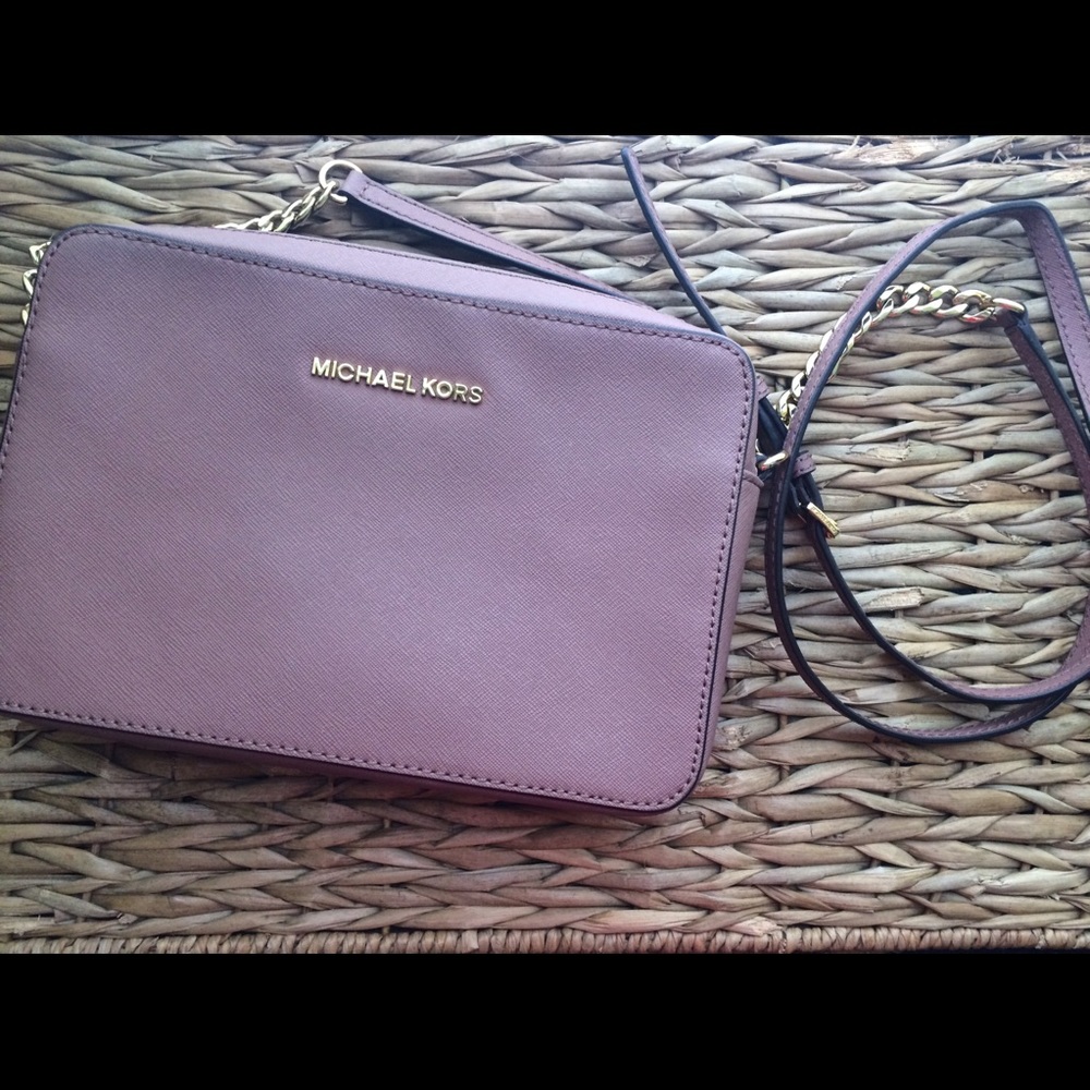 Michael Kors Jet Set Saffiano Crossbody Bag