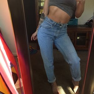 Levi's high waist vintage denim