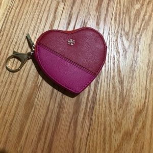 Tory burch heart wallet
