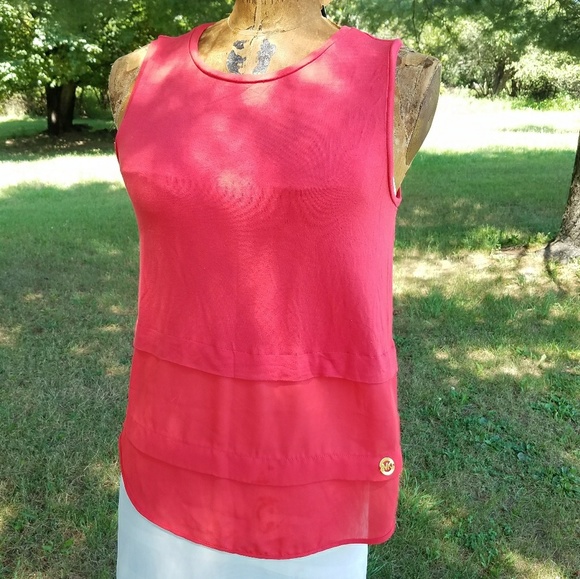 Michael Kors Tops - Michael Kors Coral Blouse