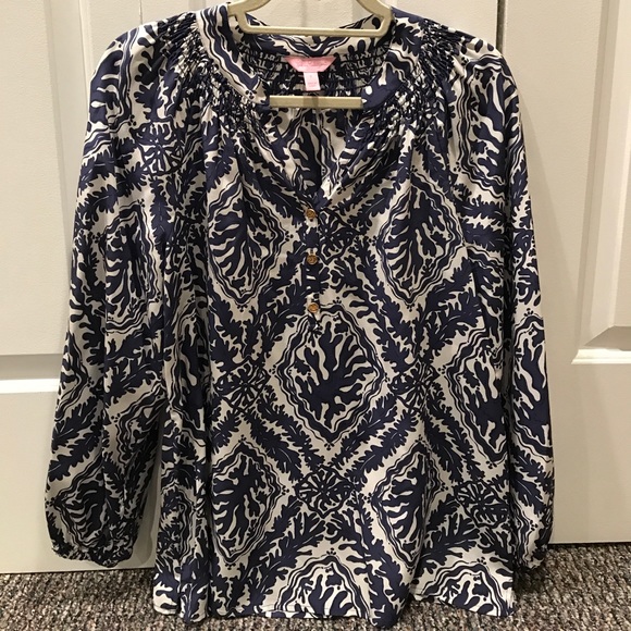 Lilly Pulitzer Elsa Top - Picture 1 of 5