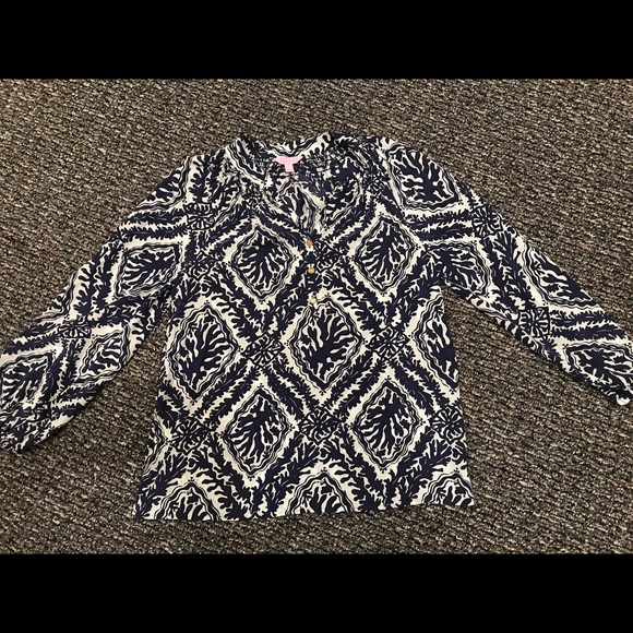 Lilly Pulitzer Elsa Top - Picture 4 of 5