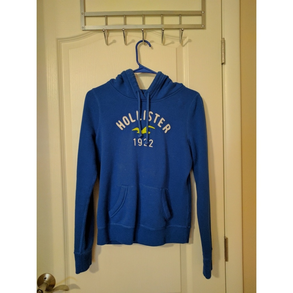 Blue Hollister Hoodie
