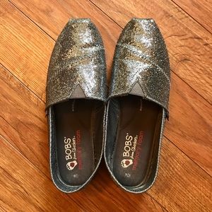 Like new BOBS from Skechers sparkle slip ons