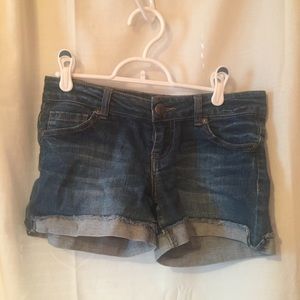 Medium Wash Shorts