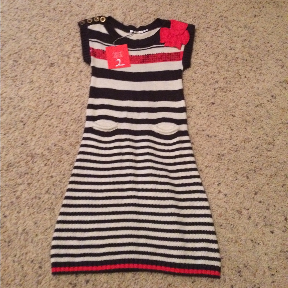 Girls size 8 Sweater dress