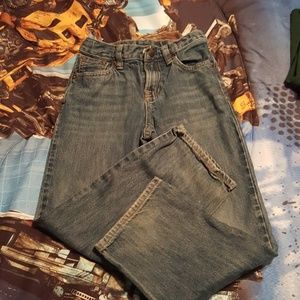 Boys Ralph Lauren polo distressed blue jeans