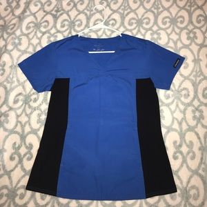Cherokee Flexibles Royal Blue Scrub Top!