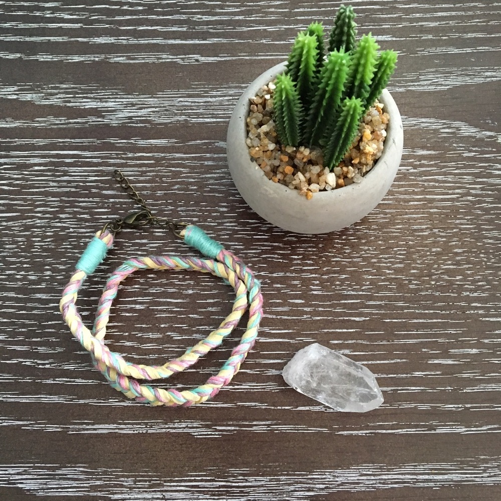 Pastel Wrap Bracelet