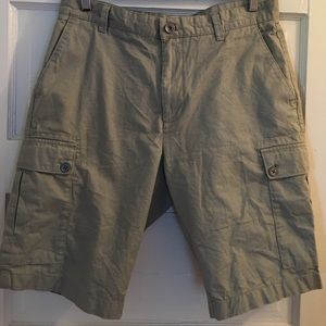 Calvin Klein size 32 tan dress shorts