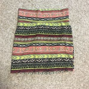 Multi color skirt