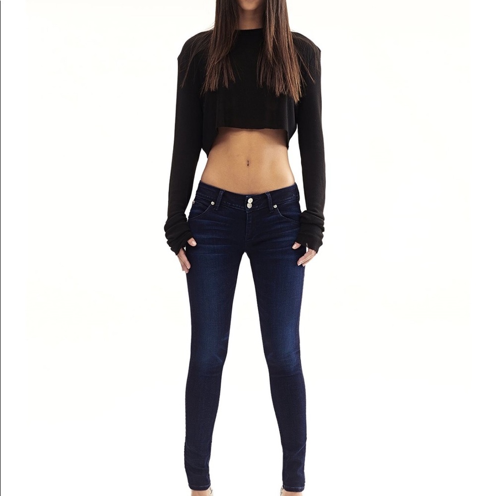 Hudson Collin skinny with studs jeans