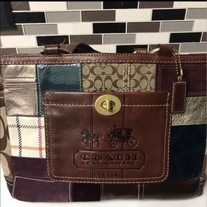 Patchwork Coach Purse