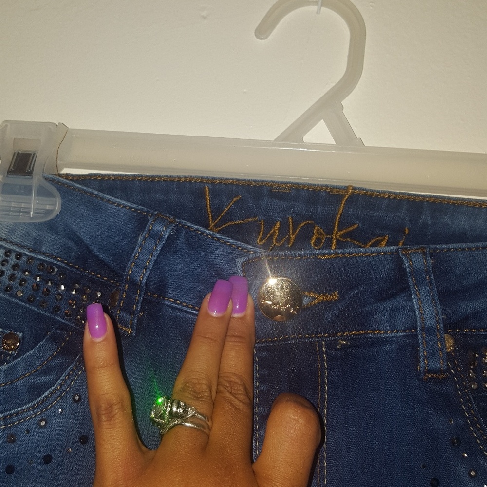 Bedazzled jeans