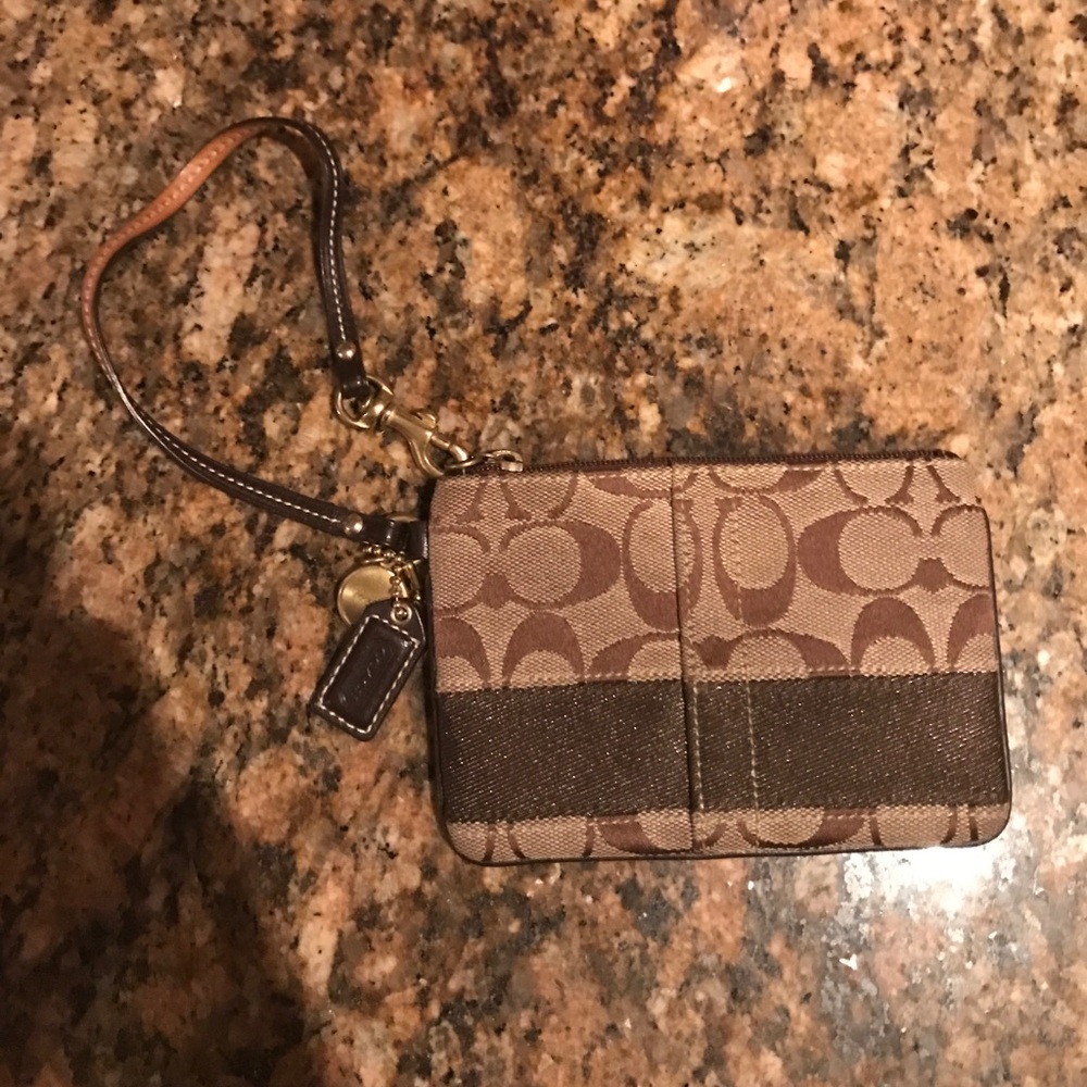 Coach wristlet