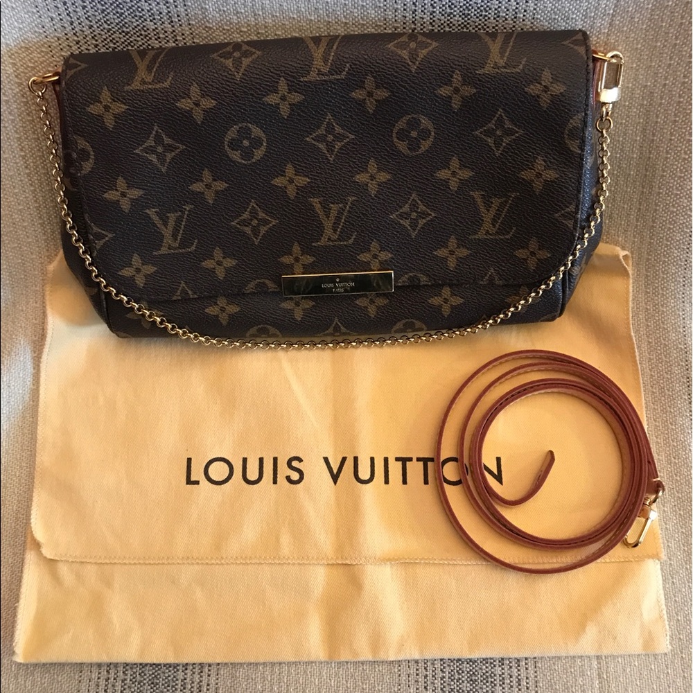 Authentic Louis Vuitton Favorite MM Monogram