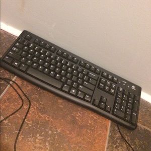 Black traditional keyboard