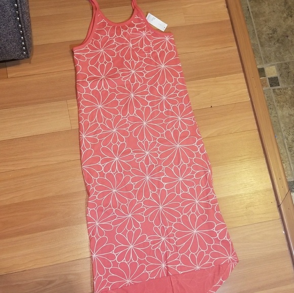 Old Navy Girls Long Hi-Low Dress - Picture 1 of 4