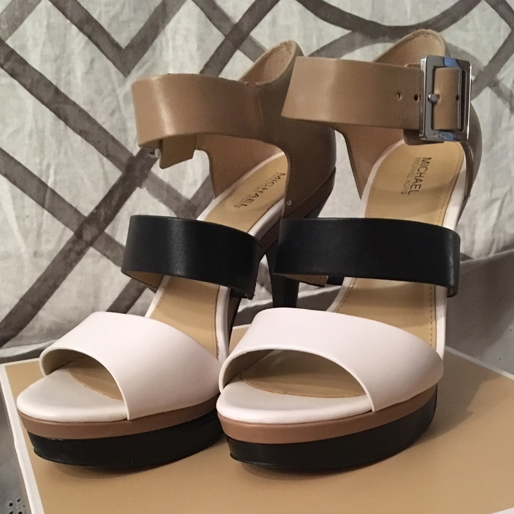 MK Tri Color Heels