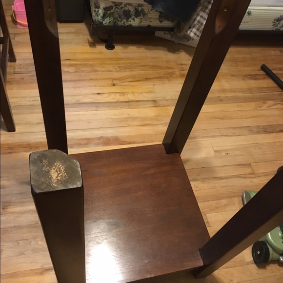 Dinner Table with two long chairs and three - Picture 1 of 5