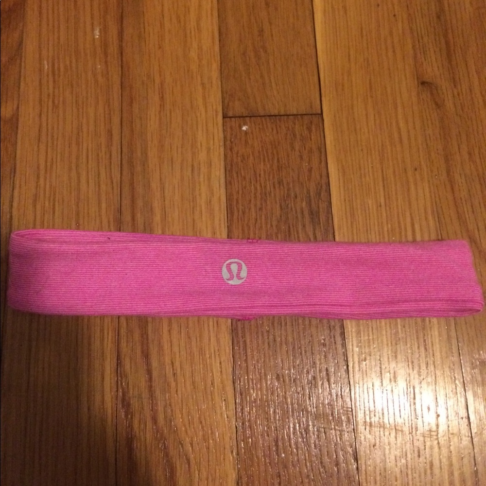 Pink Lululemon headband